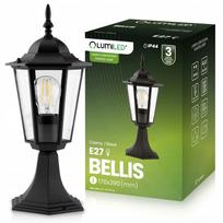 Lauko LED sodo šviestuvas E27 pastatomas žibintas stulpas 39 cm