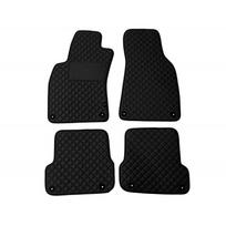Kilimėliai QuiltyMats  AUDI A6 2006-2011 (C6) (4 vnt.), Black-Black /11-14