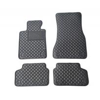 Kilimėliai QuiltyMats  BMW 5 ser. 2016-2023 (G30/G31) (4 vnt.), Black-Black /11-14