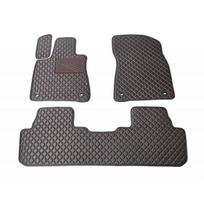 Kilimėliai QuiltyMats LEXUS RX 2015-2022 (3 vnt.), Black-Red /16-16