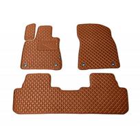 Kilimėliai QuiltyMats LEXUS RX 2015-2022 (3 vnt.), Brown-Brown /55-16