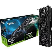Palit GeForce RTX 5070, 12GB GDDR7, Infinity 3 OC (DLSS 4) NE75070S19K9-GB2050S