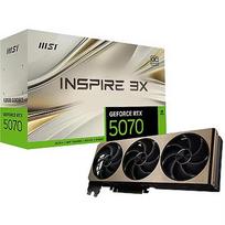 MSI GeForce RTX 5070, 12GB GDDR7, INSPIRE 3X OC (DLSS 4) G5070-12I3C