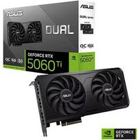 Asus GeForce RTX 5060 Ti, 16GB GDDR7, Dual EVO OC (DLSS 4) 90YV0NQ0-M0NB00