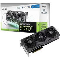 PNY Technologies GeForce RTX 5070 Ti, 16GB GDDR7, Triple Fan Plus (DLSS 4) VCG5071T16TFXPB1-O