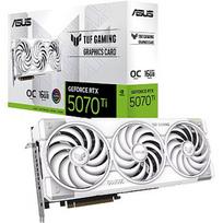 Asus GeForce RTX 5070 Ti, 16GB GDDR7, TUF Gaming White OC (DLSS 4) TUF-RTX5070TI-O16G-WHITE-GAMING