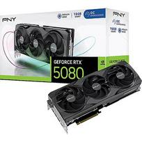 PNY Technologies GeForce RTX 5080, 16GB GDDR7, Triple Fan OC (DLSS 4) VCG508016TFXPB1-O