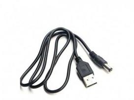 Oem A tipo USB laidas – DC 5.5 x 2.1 mm – maitinimo laidas – 100 cm