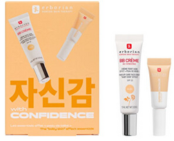 Erborian BB Kremas Su Ginsengu Nude Spf 20 15ml Rinkinys 2 Vnt.