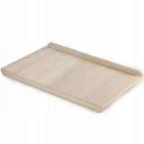 Padėklas, 60x40 cm, Didelis medinis stalas 60x40cm, dvipusis