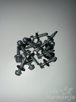 Stoginis savigręžis į metalą su gumine tarpine 4.8-28 (250vnt)