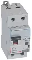 Srovės nuotekio relė su automatiniu jungikliu Legrand 411048 (C, 10A, 2P, 30mA, 230V)