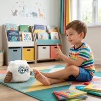 TESLA Bambino Buddy AI OWL išmanioji pliušinė pelėda vaikams