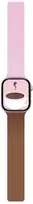 Moft Snap Duo apyrankė for Apple Watch 1-5/6/7/8/9/10/11/SE/SE 2/SE 3 (38/40/41/42 mm) rožinės spalvos/rudos spalvos