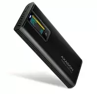 „Axagon EEM2-SD2B USB-C 10Gbps-M.2 NVMe ir SATA SSD“ ekrano dėžutė