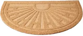 Home Styling Collection Pusapvalis kokoso pluošto kilimėlis durims, 52 x 79 cm