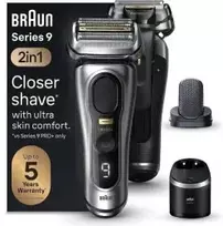 Barzdaskutė Braun Series 9 Pro+ 9597cc shaver sidabrinis/juodas (7500435218252)
