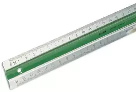 Linex S30MM, Akrilas, Žalias, Permatomas, cm, mm, 30 cm, 34 mm, 1 vnt.
