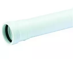 Wavin PP vamzdis su įvore Ø 32-1000 mm, baltas
