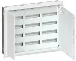 Hager 144 mod. įleidžiamas metalinis skydelis HFWU43S