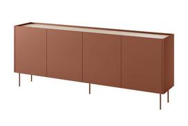 Komoda Bogart Desin 220 4D2SZ, raudona