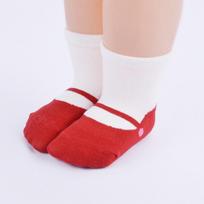 I LOVE DAD Kūdikių pavasarinės kojinės Mielos mini avalynės kūdikiams, neslystančios kojinės berniukams, batų kojinės raudona
