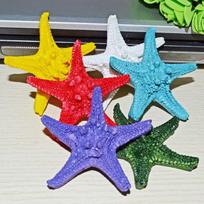 Viduržemio jūros spalvų modeliavimo derva garuose kepta duona Starfish Kūrybinis namų akvariumo dekoravimas balta