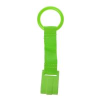 Baby Bed Portable Crib Stand Up Multi-color Wake Up Hook Pull Ring Foldable Pendants Toys žalia