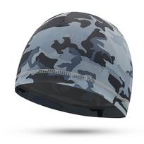 Lauko sportas vyrų dviračių dangtelis dviratininkas dviračio šalmas įdėklas Bėgimas slidinėjimas motociklas beanie kepuraitė pilka