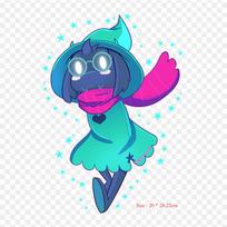 De Ralsei Deltarune Deltarune Undertale Geležimi pleistrai drabužiams Aplikacijos lipdukai ant drabužių Šilumai jautrus individualus pleistras green