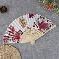 Šilko vėduoklė Kinų japonų stiliaus sulankstoma vėduoklė Vestuvių vėduoklė Menas Dovanos Šokis