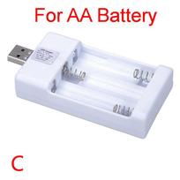 3 lizdas Aaa/Aa akumuliatoriaus įkroviklis USB greito įkrovimo adapteris įkraunama kištuko dėžutė