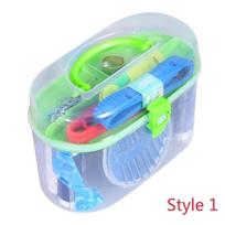 Namų siuvimo rinkinys Siuvimo adatų siuvimo rinkinys Siuvimo adatų Kelioninis siuvimo rinkinys 90 vienetų plastikinės rankovės šerdies style 1