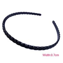 Sportas Vyrai Moteriški Metalo/Plastic Wave HOOP plaukų juosta Unisex plaukų juosta galvos juosta 8