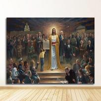 Paveikslai svetainei Namų dekoras Tapyba be rėmo Jėzus Kristus Pasaulio gelbėjimas Plakatai ir spaudiniai Drobės menas Dekoratyvinė siena 21cm×30cm NoFrame gray