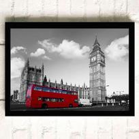 Londono paveikslas Big Benas raudonas telefono būdelės plakatas Spausdinti ant drobės Meno paveikslėlis, skirtas gyvenamajam kambariui kavinėje barui sienų dekoras Quadros 21cm×30cm NoFrame