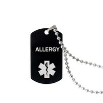 Medicinos įspėjimo pakabukas karoliai, sergantys cukriniu diabetu, sergantys astma, širdies liga, nerūdijančio plieno karoliai, moteriški, vyriški, madingi medicinos įspėjimo priedai