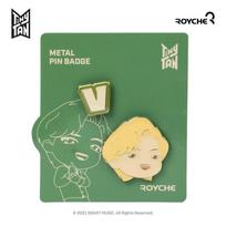 BTS („BangTan Boys“.)  TinyTan Dynamite Pin ženklelis metalo tipas, oficialus, originalus, autentiškas, K-POP, idol