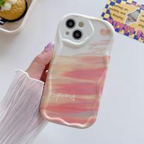 Mielas silikoninis dėklas, skirtas Samsung A54 A24 A14 Tecno Spark 10C 8C 10 Pro Oppo Reno 8T Realme 10 11 Funda Painted Love Heart Smudge Cover Minkštas TPU buferis Infinix Hot 10 Play