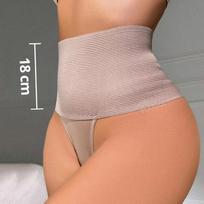 Flarixa Waist Trainer Pilvą liekninantis apatinis trikotažas aukštu juosmeniu Plokščią pilvą formuojančios kelnaitės Moteriški pilvuką reguliuojantys formuojantys drabužiai kūno formuotojai XL smėlis