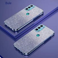 Prabangus gradiento blizgus padengtas dėklas, skirtas Motorola Moto Edge 20 30 G8 G9 Play Plus E7 E20 E6S E22 E32 E13 dangtelis G9play Edge20 Moto G60 mėlyna