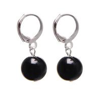 Rankų darbo Raudonas Žalias Agatas Akmens karoliukai Nuleidžiami Auskarai Moteriški Natūralūs Lapis Lazuli Ametisto Akmens karoliukai Žavingi Kabantys Auskarai Papuošalai black onyx