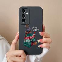 Samsung M15 A15 A55 A35 S24 Ultra S24+ F15 Telefono dangteliai Madingi berniukui mergaitei Aukštos kokybės silikoninis minkštas fotoaparato apsauginis gaubtas buferis, skirtas Galaxy Samsung S24