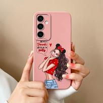 Samsung M15 A15 A55 A35 S24 Ultra S24+ F15 Telefono dangteliai Madingi berniukui mergaitei Aukštos kokybės silikoninis minkštas fotoaparato apsauginis gaubtas buferis, skirtas Galaxy Samsung S24