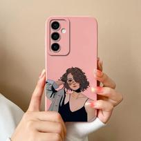 Samsung M15 A15 A55 A35 S24 Ultra S24+ F15 Telefono dangteliai Madingi berniukui mergaitei Aukštos kokybės silikoninis minkštas fotoaparato apsauginis gaubtas buferis, skirtas Galaxy Samsung S24+