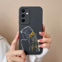 Samsung M15 A15 A55 A35 S24 Ultra S24+ F15 Telefono dangteliai Madingi berniukui mergaitei Aukštos kokybės silikoninis minkštas fotoaparato apsauginis gaubtas buferis, skirtas Galaxy Samsung S24+