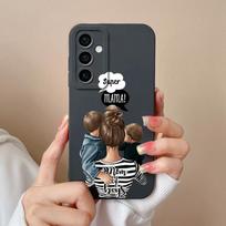 Samsung M15 A15 A55 A35 S24 Ultra S24+ F15 Telefono dangteliai Madingi berniukui mergaitei Aukštos kokybės silikoninis minkštas fotoaparato apsauginis gaubtas buferis, skirtas Galaxy Samsung Galaxy F15 5G