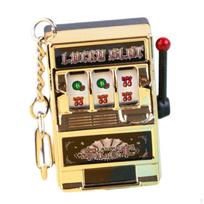 Sėkmingas lošimo automatas-taupyklė su besisukančiu būgnu, gimtadienio torto dekoras, suvenyrai, juokingi žaidimai, raktų pakabukas, vakarėlis auksinė