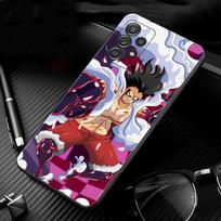 Telefono dėklas Samsung Galaxy A12 A 12 A52 A51 A71 A72 A11 A13 A02s A02 A32 A31 A21s A52s Dangtelis One Piece Šaunus Luffy Funda Samsung A72 5G