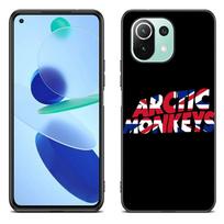Arctic Monkeys telefono dėklas skirtas Xiaomi Mi 11 Lite NE 11i 10T 11T Pro A2 A3 Lite POCO F3 M3 M4 C31 X3 Pro NFC GT juodas minkštas dangtelis Xiaomi Mi A2 Lite